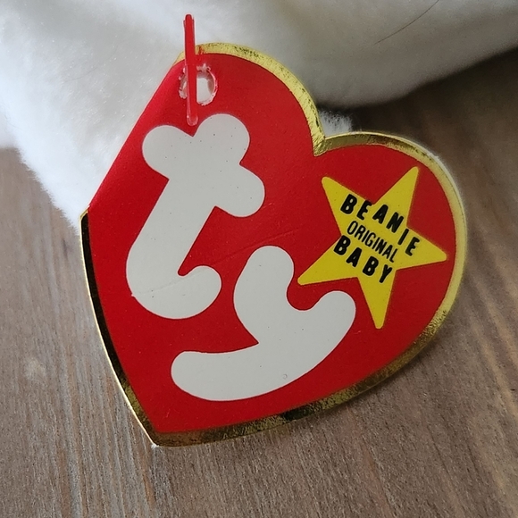 🤍 Ty Beanie Baby “Seamore” Seal Set – 1993 Beanie & Teenie Pair, Excellent Cond - Picture 6 of 15